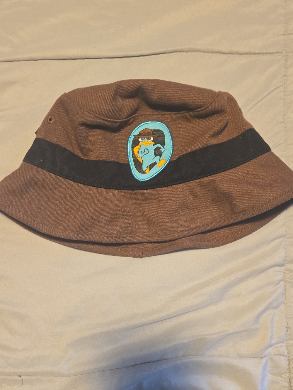 Disney "Perry The Platypus" Brown Bucket Hat